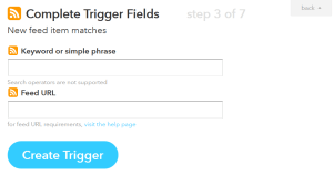 trigger fields